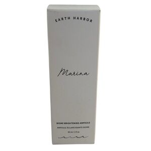Earth Harbor Marina Biome Brightening Ampoule for Skin 1 fl. oz New in Box!